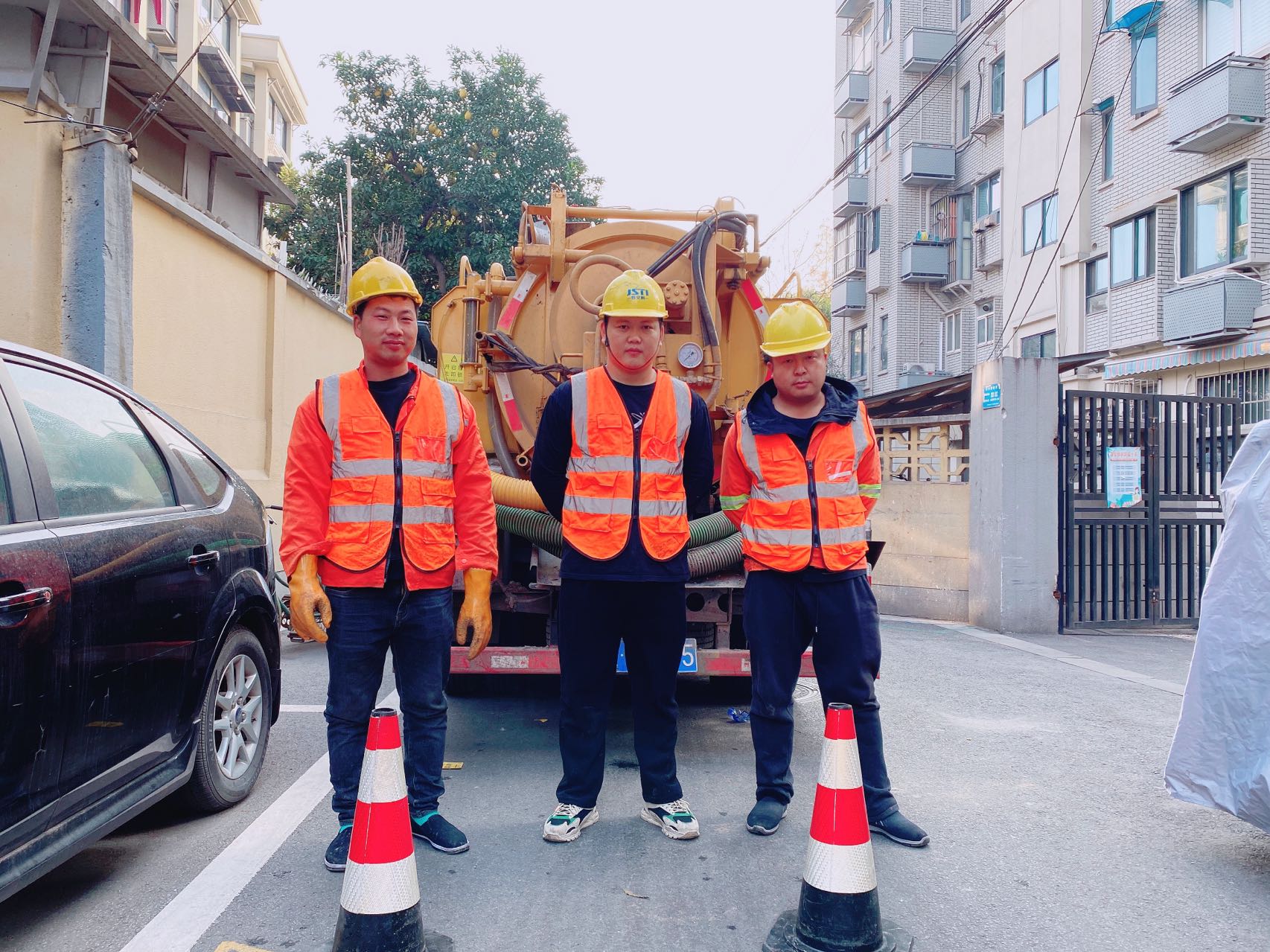门头沟南京某小区管道清淤检测施工